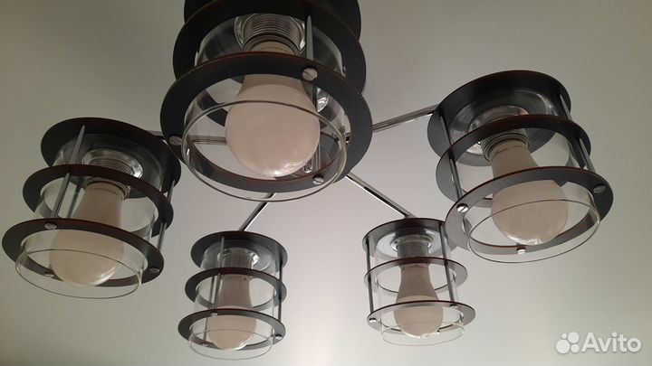 Люстра потолочная бу