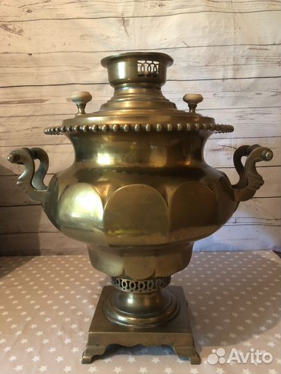 Самовар. Антиквариат. Фабрика Воронцова в Туле. II