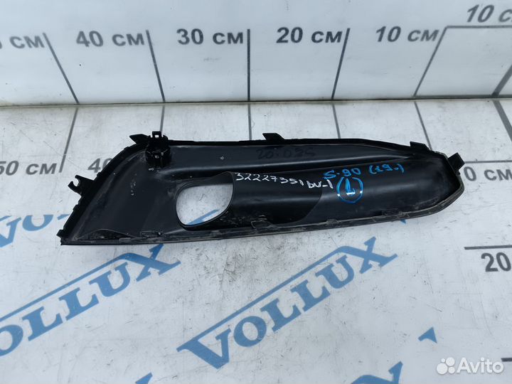 Решетка бампера левая Volvo S90 V90 2021-2025