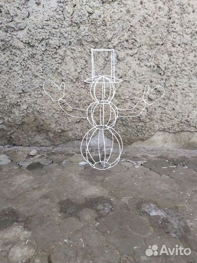 Новогодний снеговик