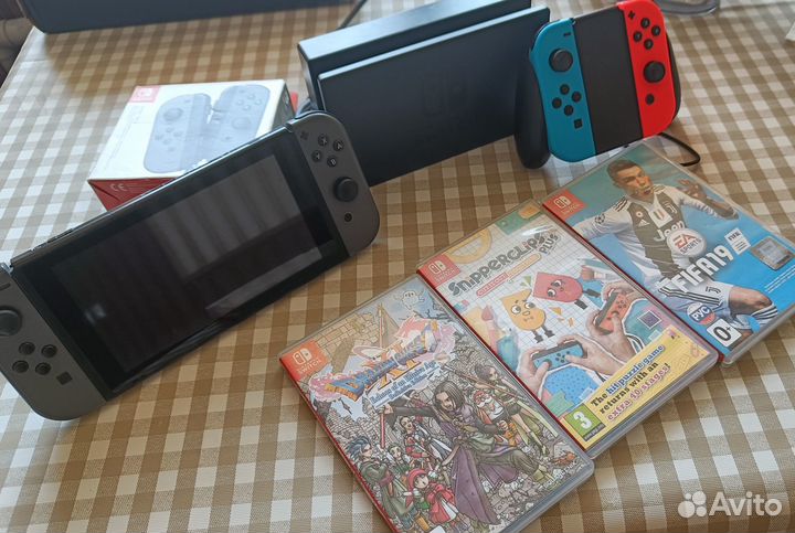 Nintendo switch под прошивку + игры