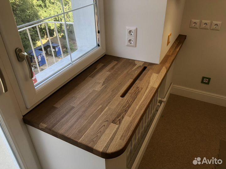 Подоконник из дерева