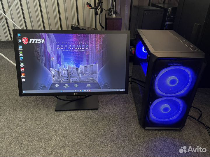 Игровой компьютер с монитором 144hz