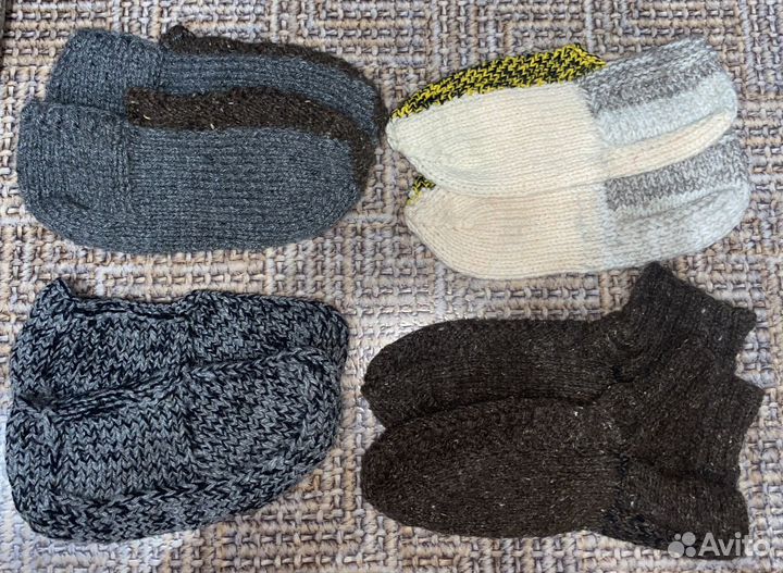 Носки вязаные