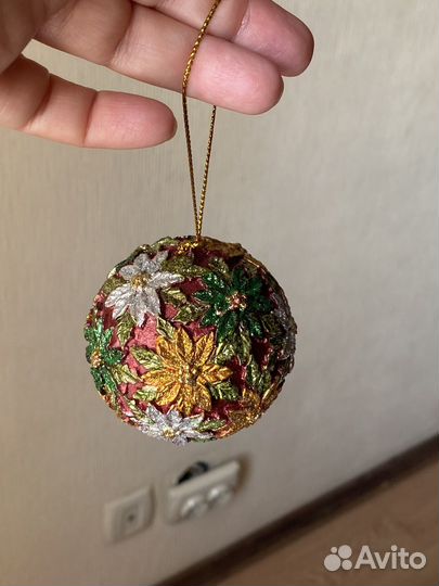Ёлочная игрушка шар