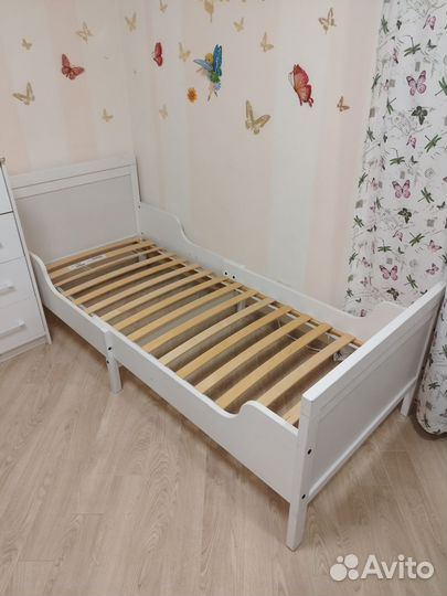 Кровать растущая Икеа Лёксвик