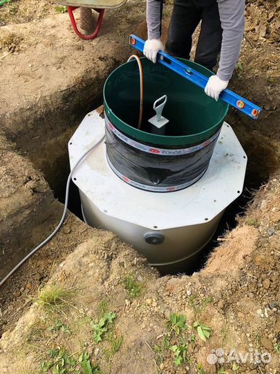 Установка септика под ключ с гарантией