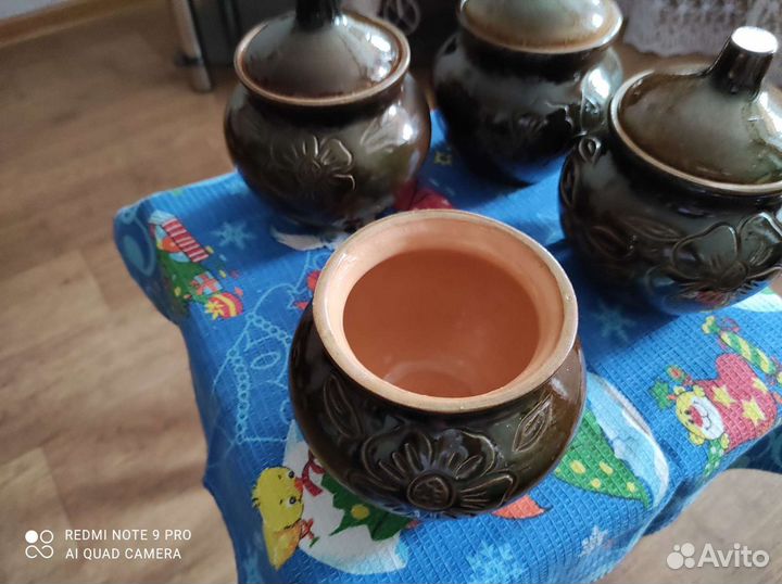 Горшки для запекания ссср, все в наличии,на фото
