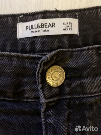 Джинсы женские Pull&bear прямые EUR38