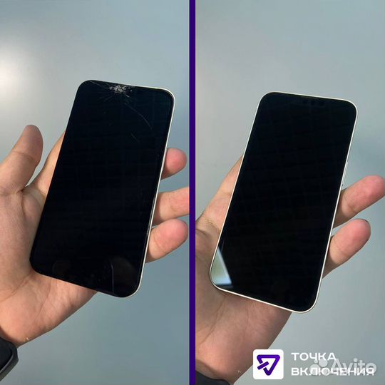 Замена стекла Apple watch и iPhone