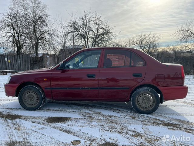 Hyundai Accent 1.6 МТ, 2004, 118 526 км