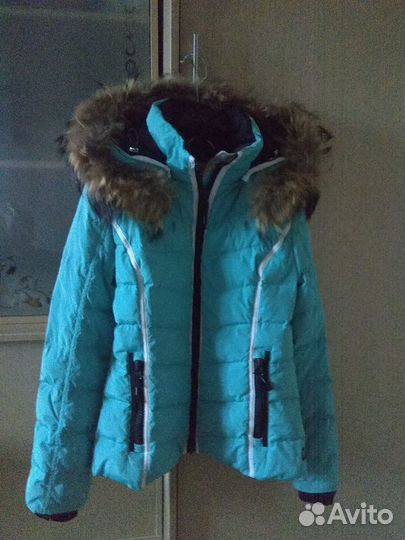 Куртка пуховик женский 44 46