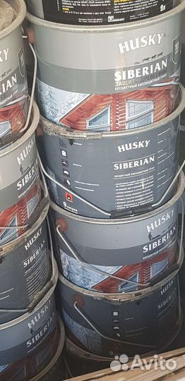 Грунт биозащитный Хаски Siberian Защита Древесины