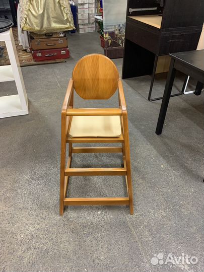 Стульчик для кормления из массива бука