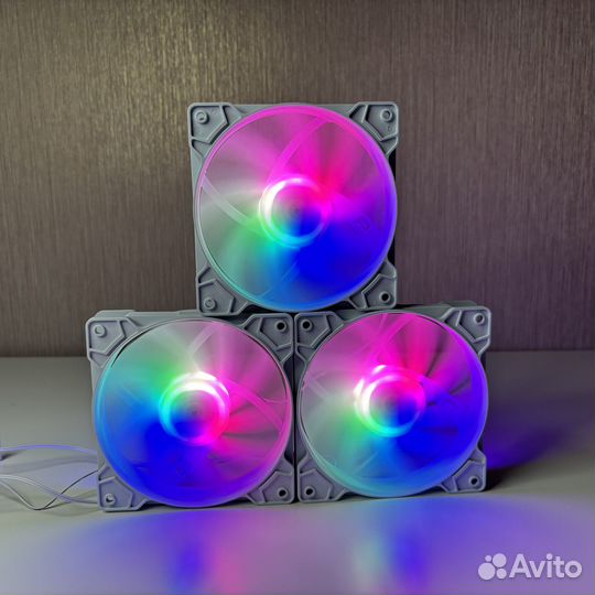 Вентиляторы для корпуса 120мм белые RGB