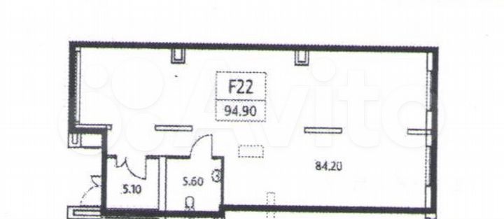 Торговая площадь, 95 м²