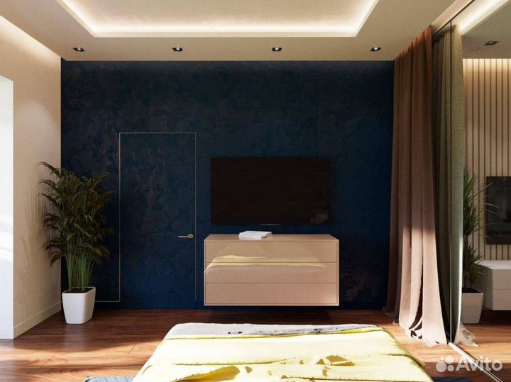 Скрытые двери под отделку