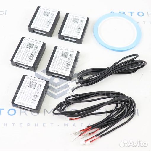 Светодиодная подсветка RGB салона автомобиля