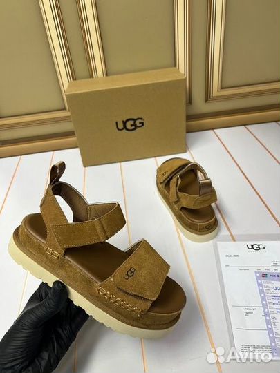 Сандалии UGG замша