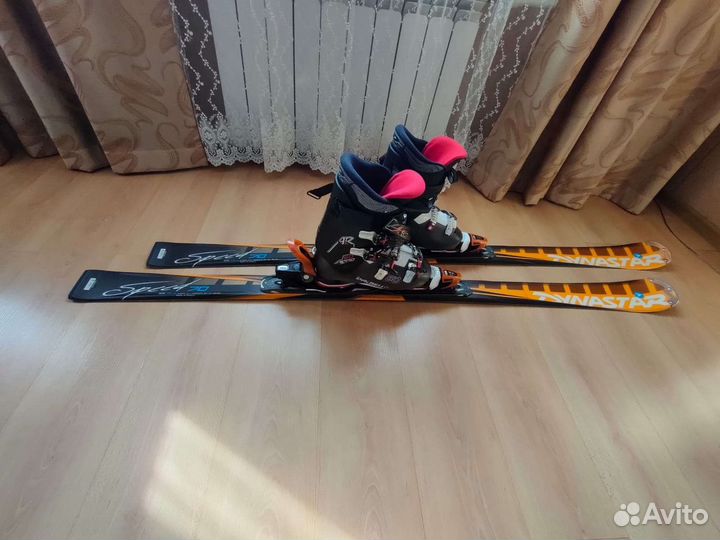 Горные лыжи Dynastar + ботинки Dalbello