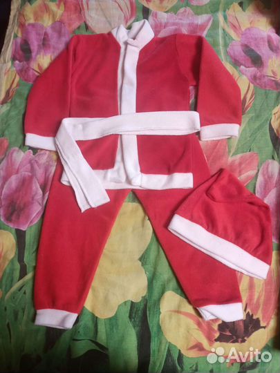 Детский костюм Деда Мороза