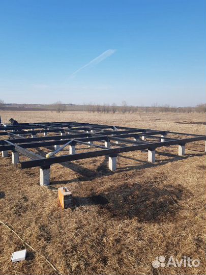 Фундамент из железобетонных свай