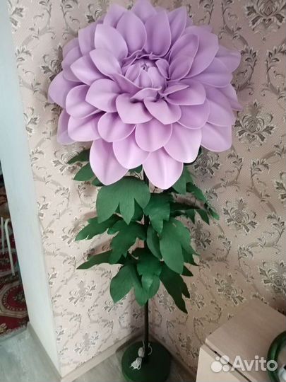 Ростовые цветы, цветы - торшеры, светильники, рост