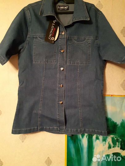 Рубашка джинс