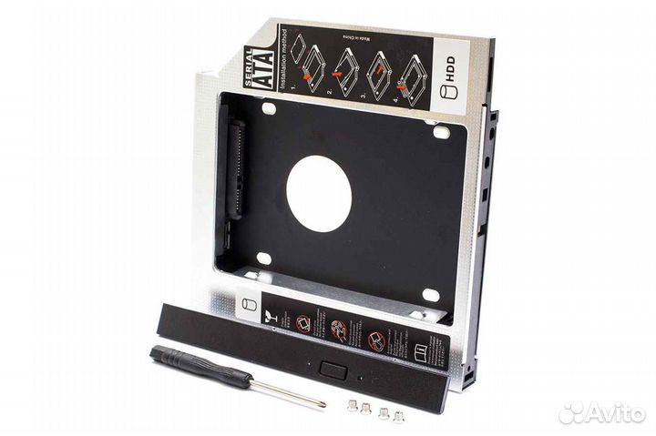 Optibay 9,5мм переходник для HDD и SSD opti2