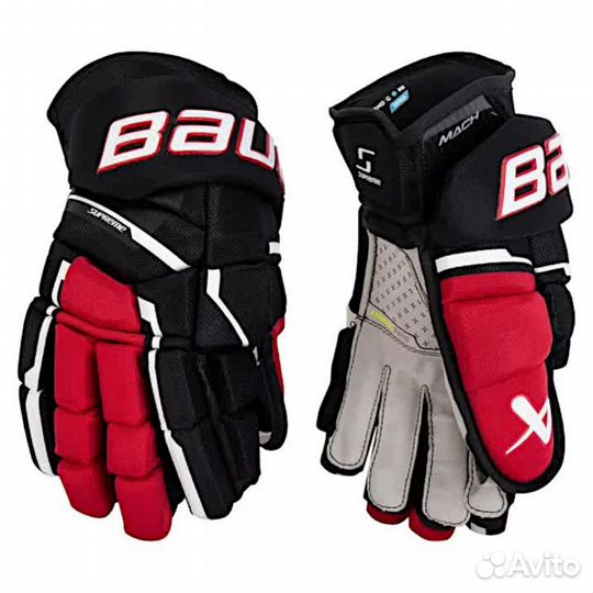 Перчатки хоккейные bauer Supreme Mach S23 SR