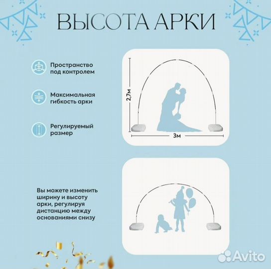 Арка для фотозоны