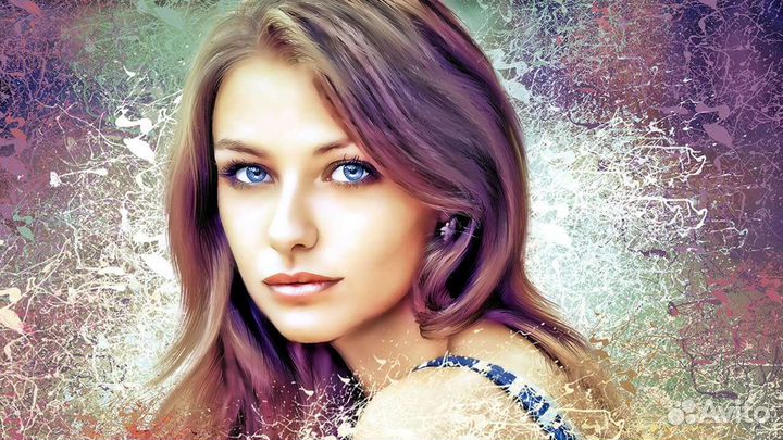 Портрет на холсте по фото