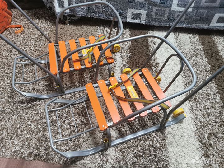 Детские санки с колесами