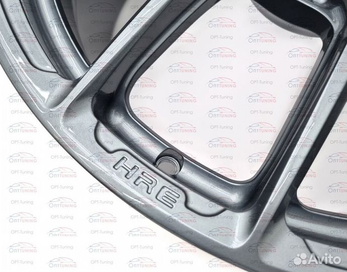 Диск кованый в стиле HRE P101 R20 9.5J графит