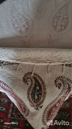 Скатерть хлопок Каламкар круглая 110см Иран95гnew