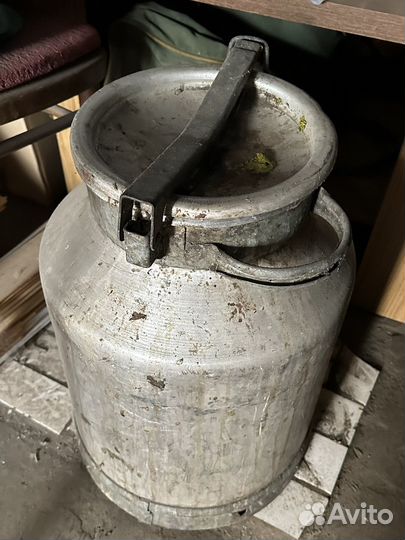 Фляга алюминиевая бу 40л