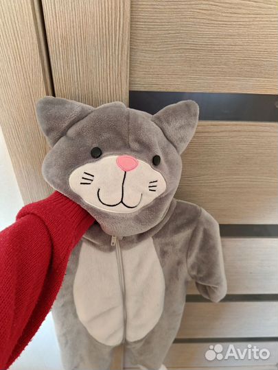 Костюм кота 74-80 см