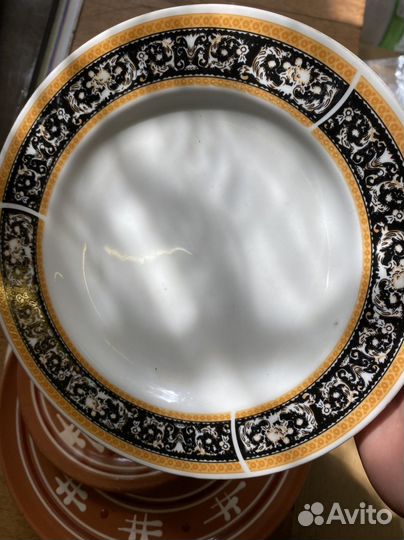 Блюдо тарелка Зик IKEA икея