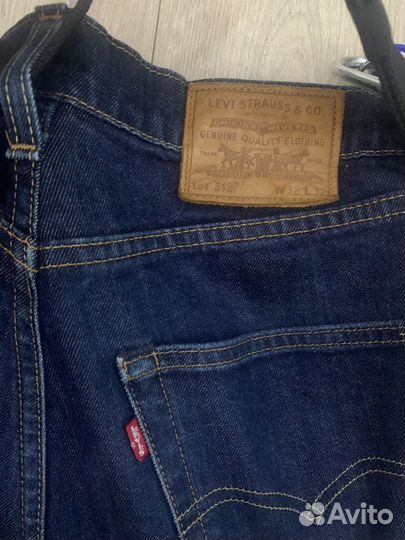 Мужские джинсы levis 512