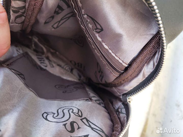 Мужская наплечная сумка (новая)