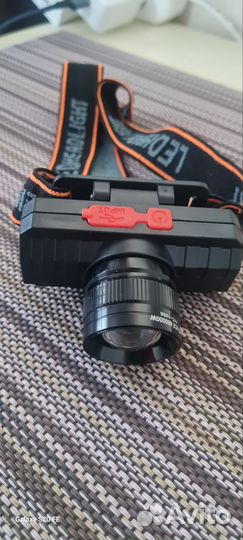 Фонарик налобный бу