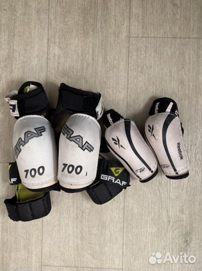 Краги, налокотники хоккейные, хоккейная форма