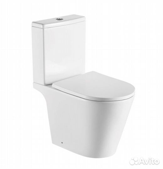 Унитаз напольный безободковый Aquatek Бетта