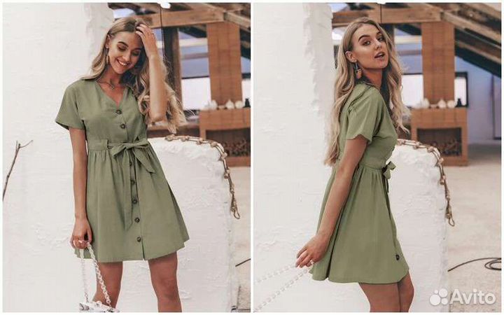 Платье рубашка женское новое