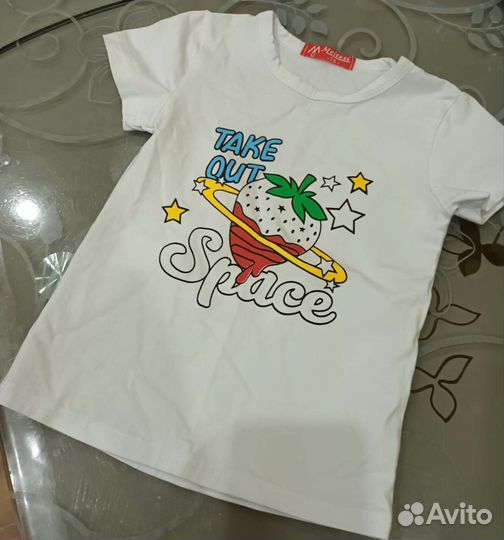 Футболка детская для девочки 75 размер
