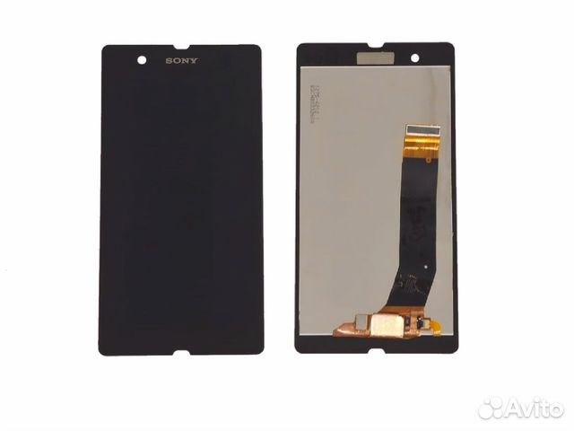 Дисплей с тачскрином Sony Xperia Z orig черный