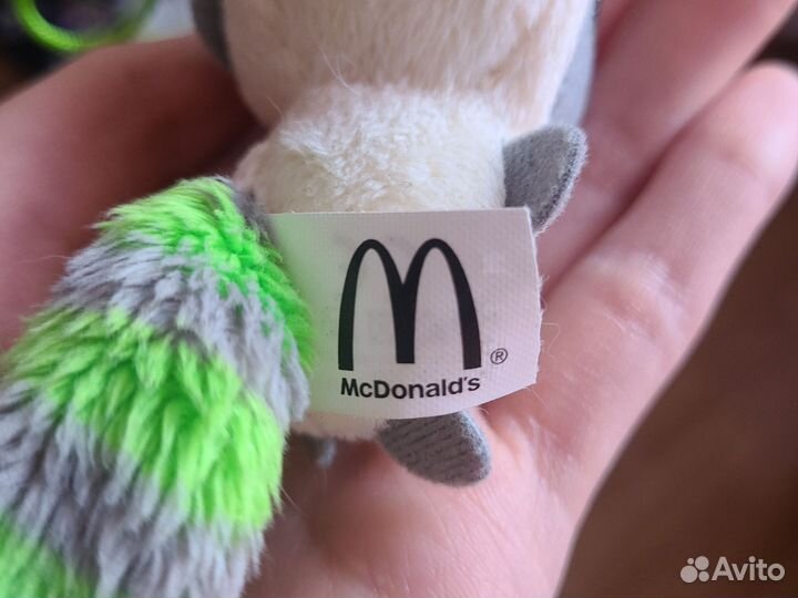 Игрушка happy meal Макдональдс лемур маленький