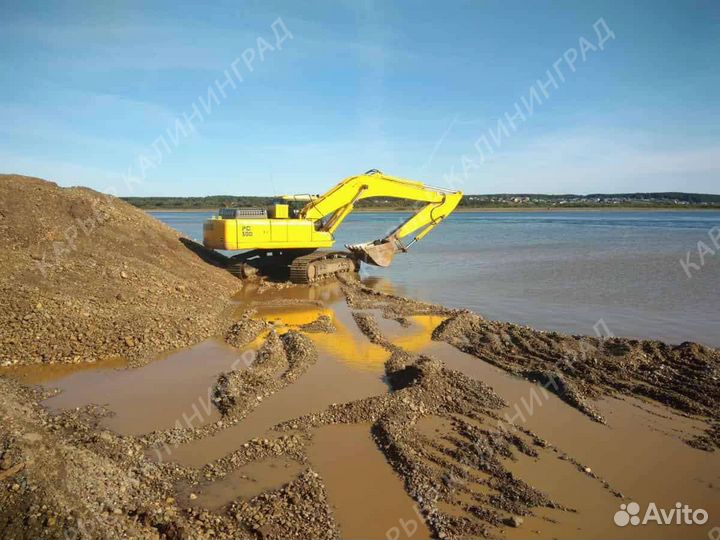 Песок с карьера/песок мытый доставка 5-30 тонн