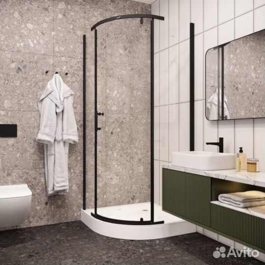 Душевой уголок CeruttiSpa Korra Z90B