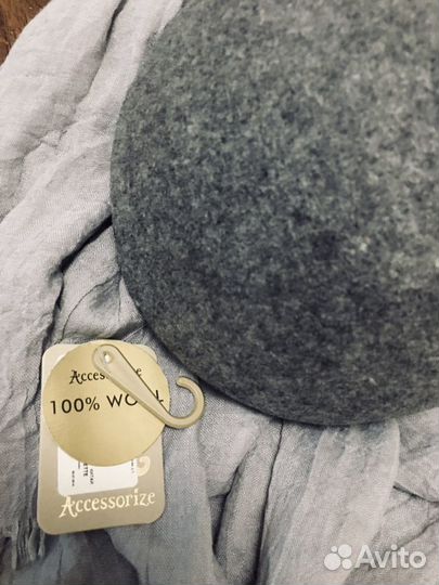 Супер Кепи новая женская, чистая шерсть